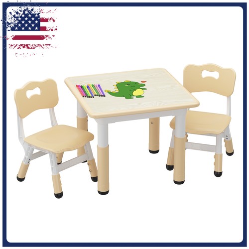 Piece adjustable kids table - 3-piece,