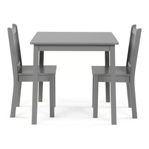 Piece grey kids large table - 3-piece,